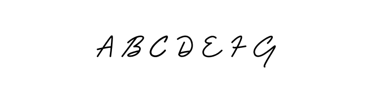 Bafaco_signature  Free Fonts Download