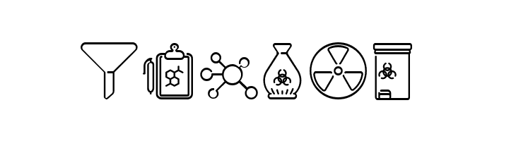 Chemistry Icon  Free Fonts Download