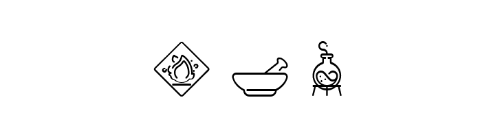 Chemistry Icon  Free Fonts Download