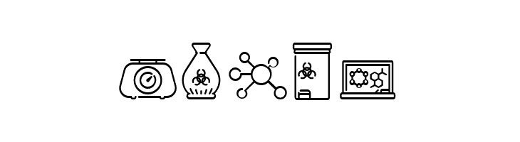 Chemistry Icon  Free Fonts Download