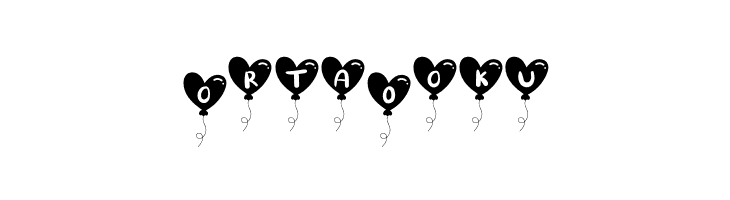 Lovely Ballon  Free Fonts Download