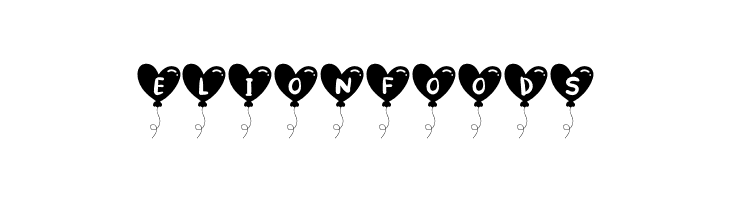 Lovely Ballon  Free Fonts Download