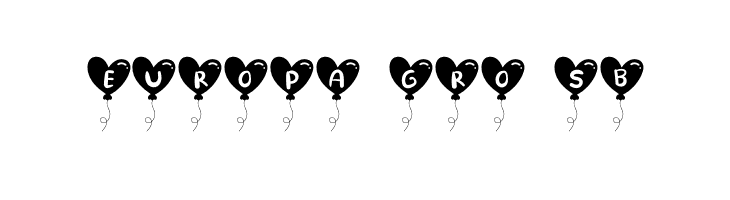 Lovely Ballon  Free Fonts Download