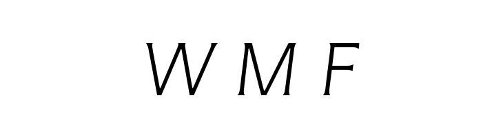 NegaraSerif-HairlineItalic  Free Fonts Download