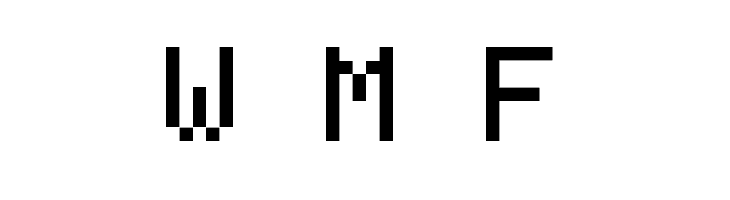 TI-83 Plus Large Regular  Free Fonts Download