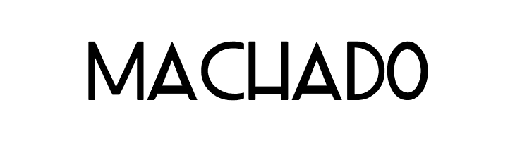 MACHADO ALPACA54 Font