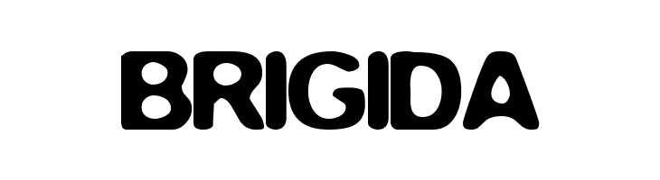 BRIGIDA fStop Font
