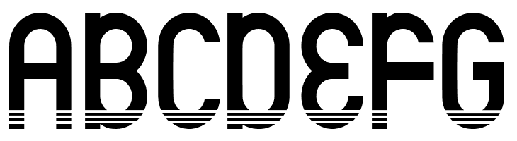 adidog 3 stripe DEMO  Free Fonts Download