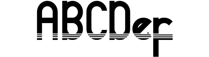 adidog 3 stripe DEMO  Free Fonts Download