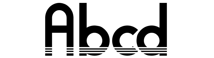 adidog 3 stripe DEMO  Free Fonts Download