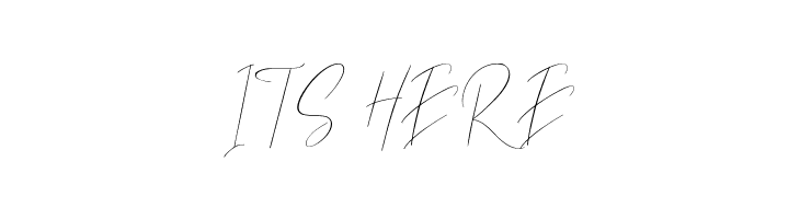 Almond signature  Free Fonts Download