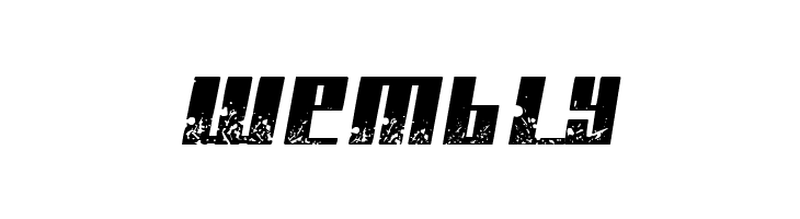 Paint it black Italic  Free Fonts Download