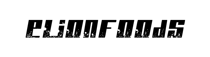 Paint it black Italic  Free Fonts Download