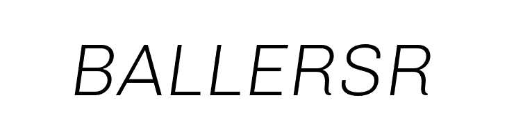 Chivo Thin Italic  Free Fonts Download