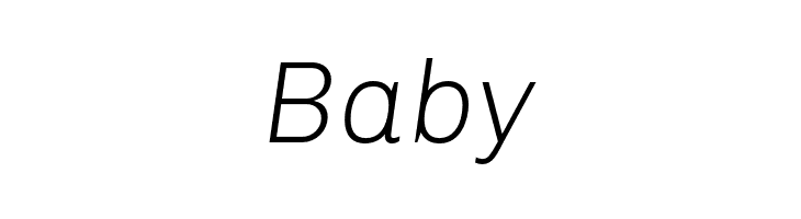 Chivo Thin Italic  Free Fonts Download