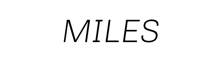 Chivo Thin Italic  Free Fonts Download