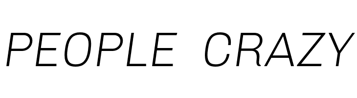 Chivo Thin Italic  Free Fonts Download