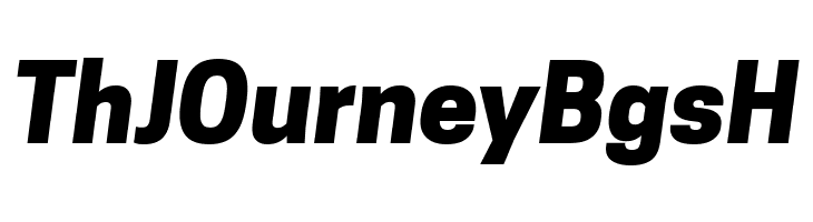 Tanohe Sans Black Italic  Free Fonts Download