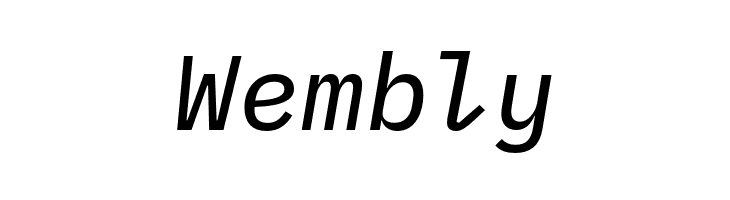 IBM Plex Mono Text Italic  Free Fonts Download