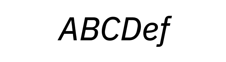 IBM Plex Sans Text Italic  Free Fonts Download