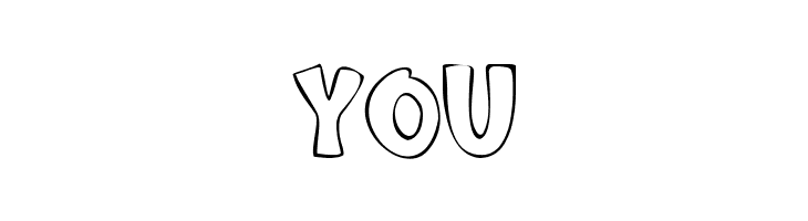 Comik Demo Outline  Free Fonts Download