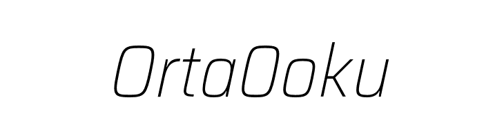 Saira SemiCondensed Thin Italic  Free Fonts Download