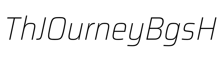 Saira SemiCondensed Thin Italic  Free Fonts Download