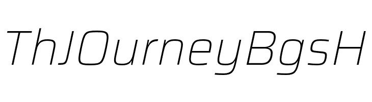 Saira Thin Italic  Free Fonts Download