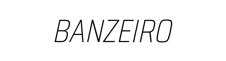 Saira Condensed Thin Italic  Free Fonts Download