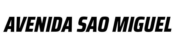 Saira Condensed ExtraBold Italic  Free Fonts Download