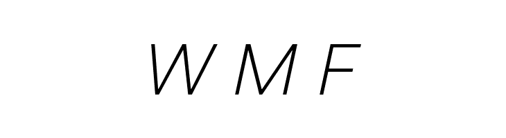 Saira ExtraLight Italic  Free Fonts Download