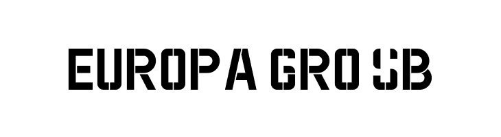 WOK STENCIL - CAPS Medium  Free Fonts Download