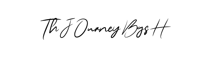 BuffaloSignature  Free Fonts Download