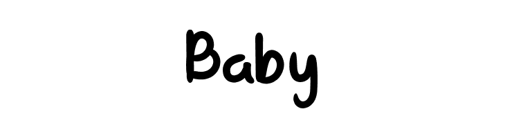 Baby Fly  Free Fonts Download