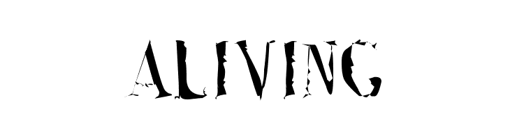 A Font with Serifs. Disordered  Free Fonts Download