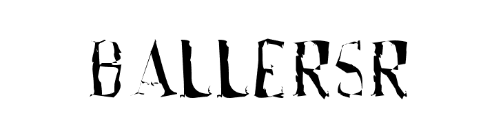 A Font with Serifs. Disordered  Free Fonts Download