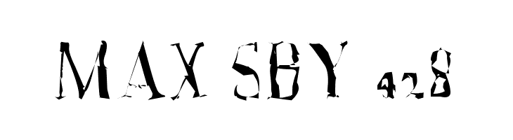 A Font with Serifs. Disordered  Free Fonts Download