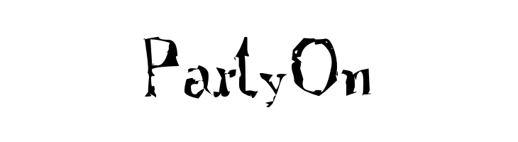 A Font with Serifs. Disordered  Free Fonts Download