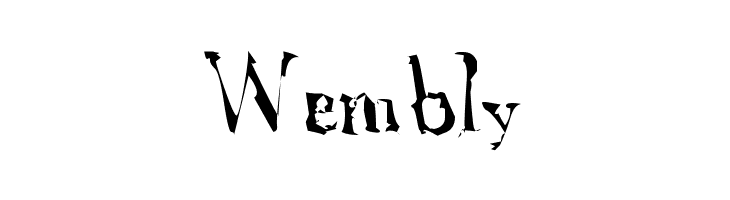 A Font with Serifs. Disordered  Free Fonts Download