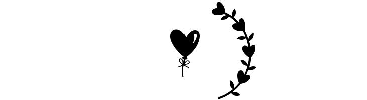 Merciful Heart Doodle  Free Fonts Download