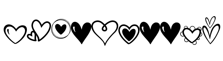 Merciful Heart Doodle  Free Fonts Download