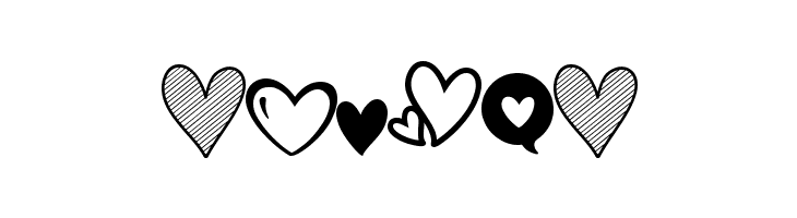 Merciful Heart Doodle  Free Fonts Download