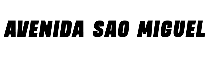 EMINOR Black Italic  Free Fonts Download