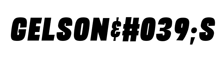 EMINOR Black Italic  Free Fonts Download