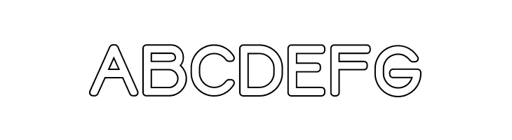 Holy Outline  Free Fonts Download