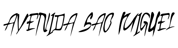 Bregudul  Free Fonts Download