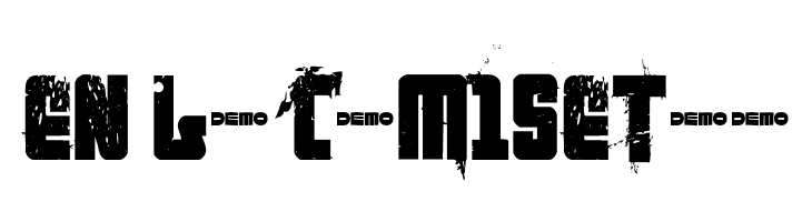 FT NihilistPhilosophy Demoversion  Free Fonts Download