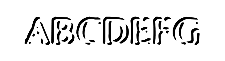 Punched Stub  Free Fonts Download