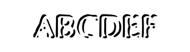 Punched Stub  Free Fonts Download