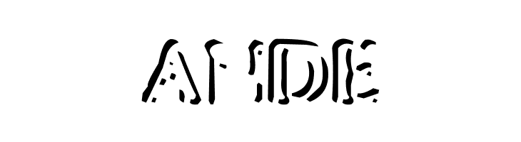 Punched Stub  Free Fonts Download